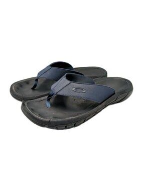 Mens Oakley Super Coil 2.0 Casual Sandals Black/Blue Size 10 15030-5FB 820